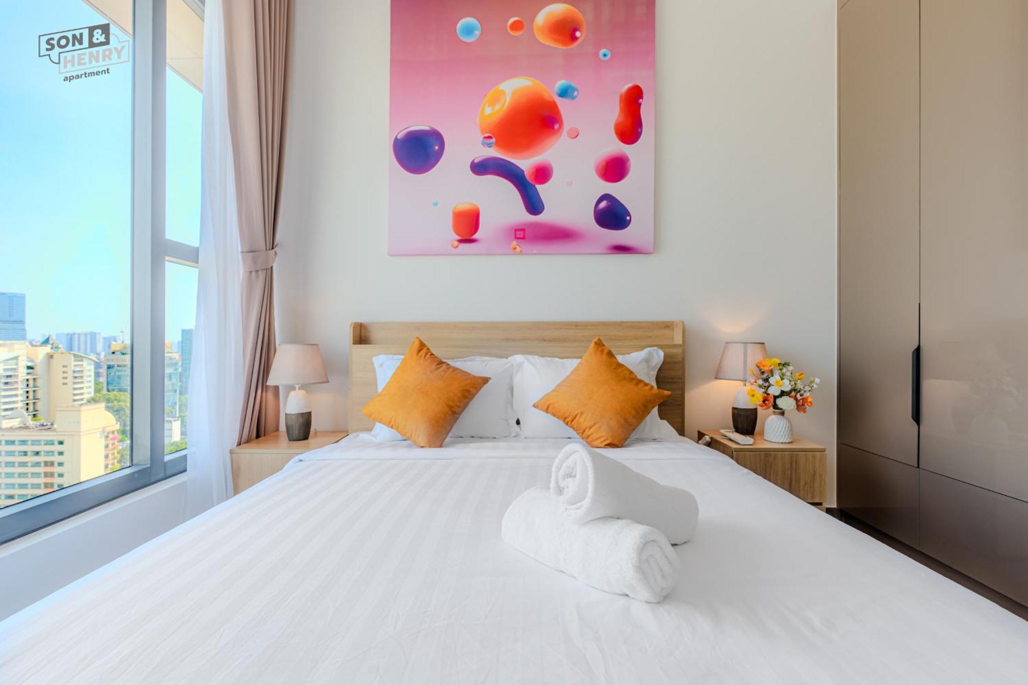 Son&Henry The Marq Luxury Apartment Ho Chi Minh City Bagian luar foto