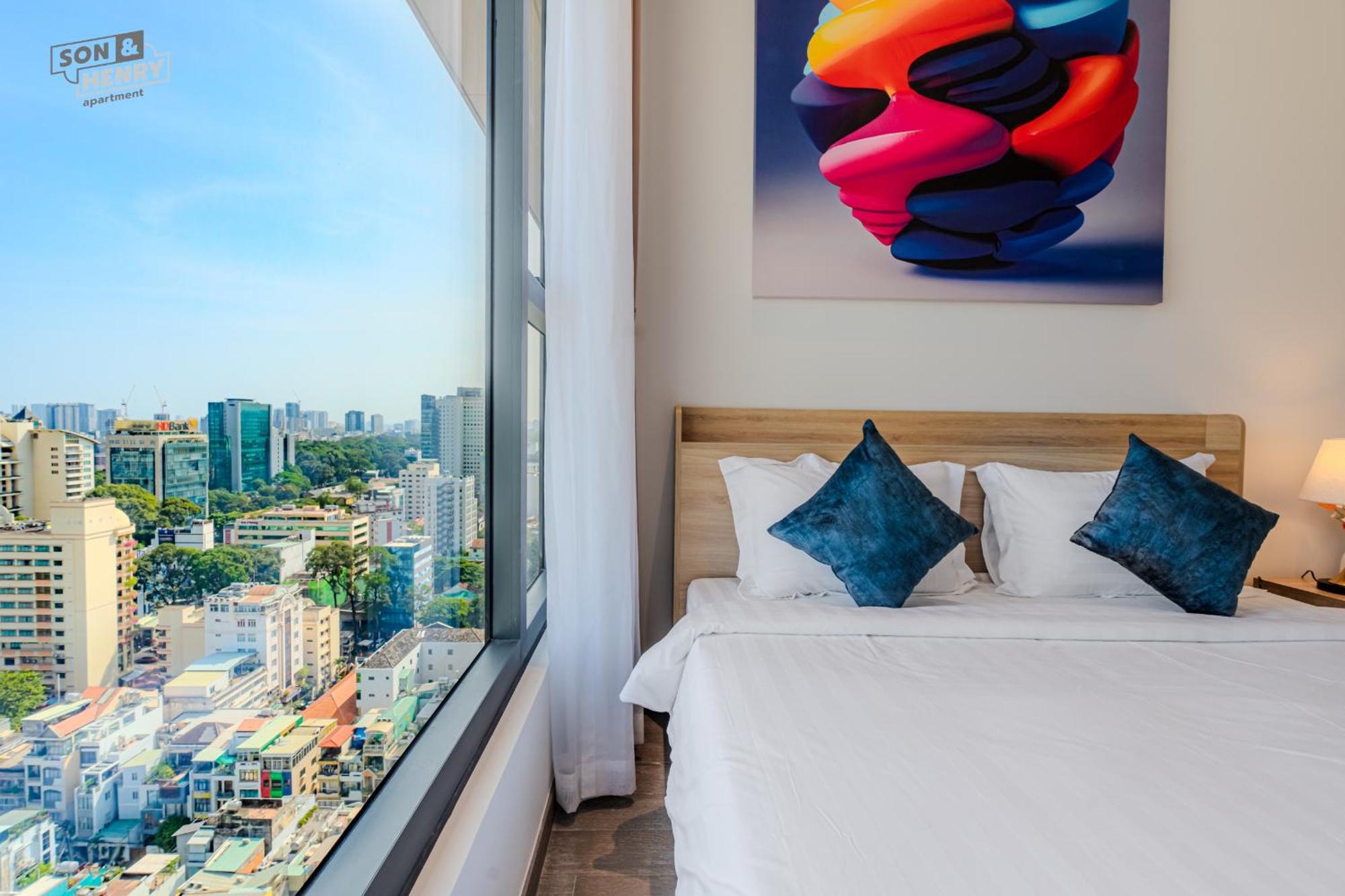 Son&Henry The Marq Luxury Apartment Ho Chi Minh City Bagian luar foto