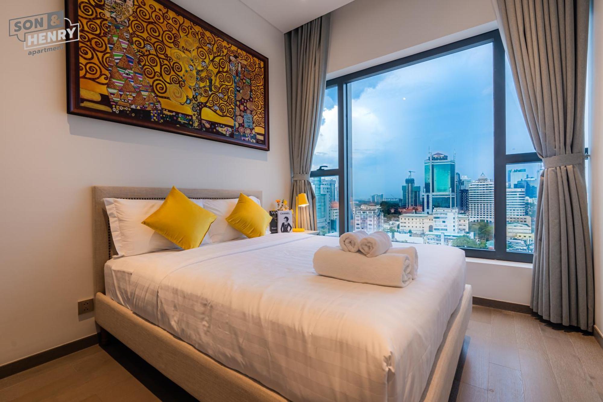 Son&Henry The Marq Luxury Apartment Ho Chi Minh City Bagian luar foto