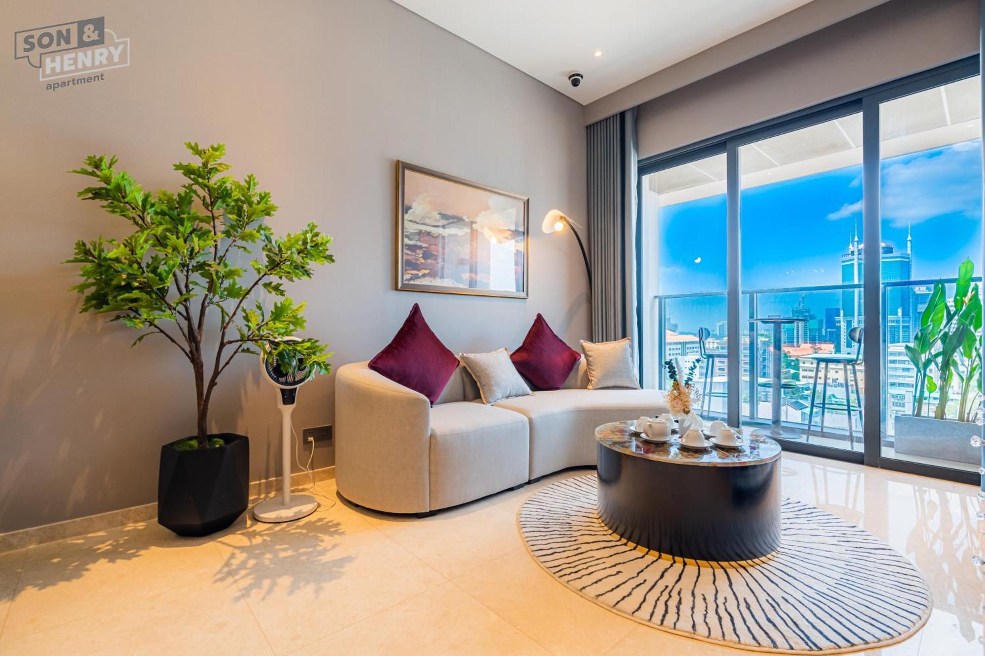 Son&Henry The Marq Luxury Apartment Ho Chi Minh City Bagian luar foto